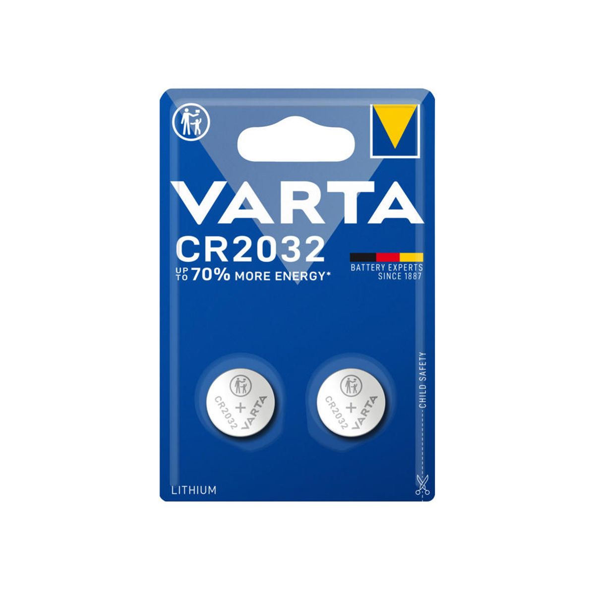 Batteri Varta Cr2032 2 stk