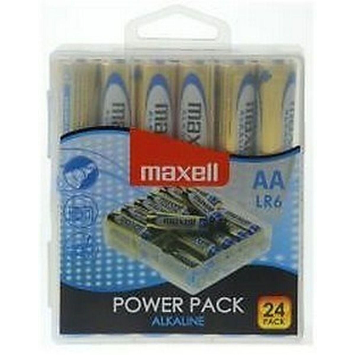 Batterier Maxell LR6 AA 1,5 V AA (24 enheder)