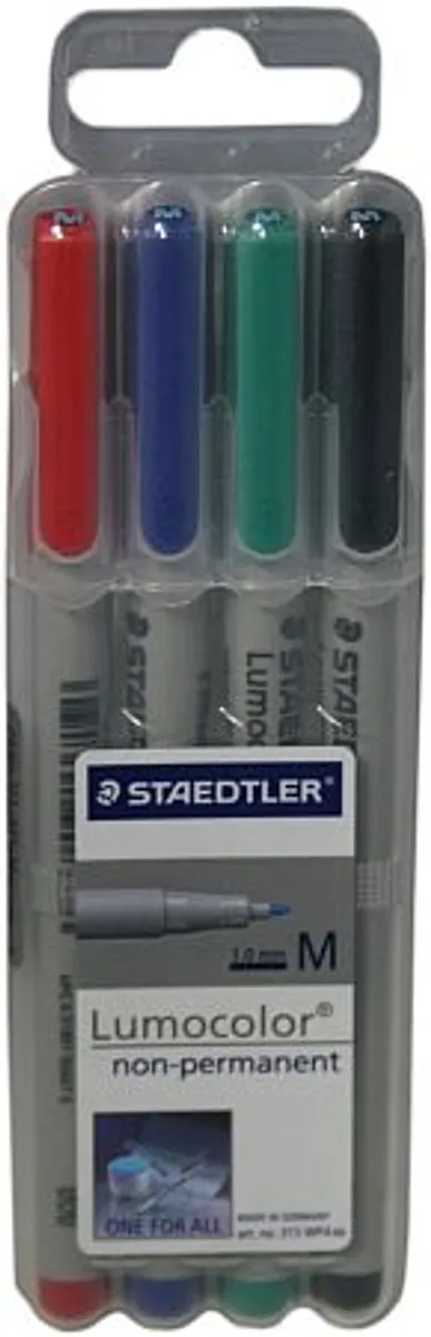 Battle Mat TilbehÃ¸r - Non-permanent Marker 4-Pack - Ikke-Permanent RÃ¸d, BlÃ¥, GrÃ¸n og Sort Tusch til MÃ¥tter CHX-03154