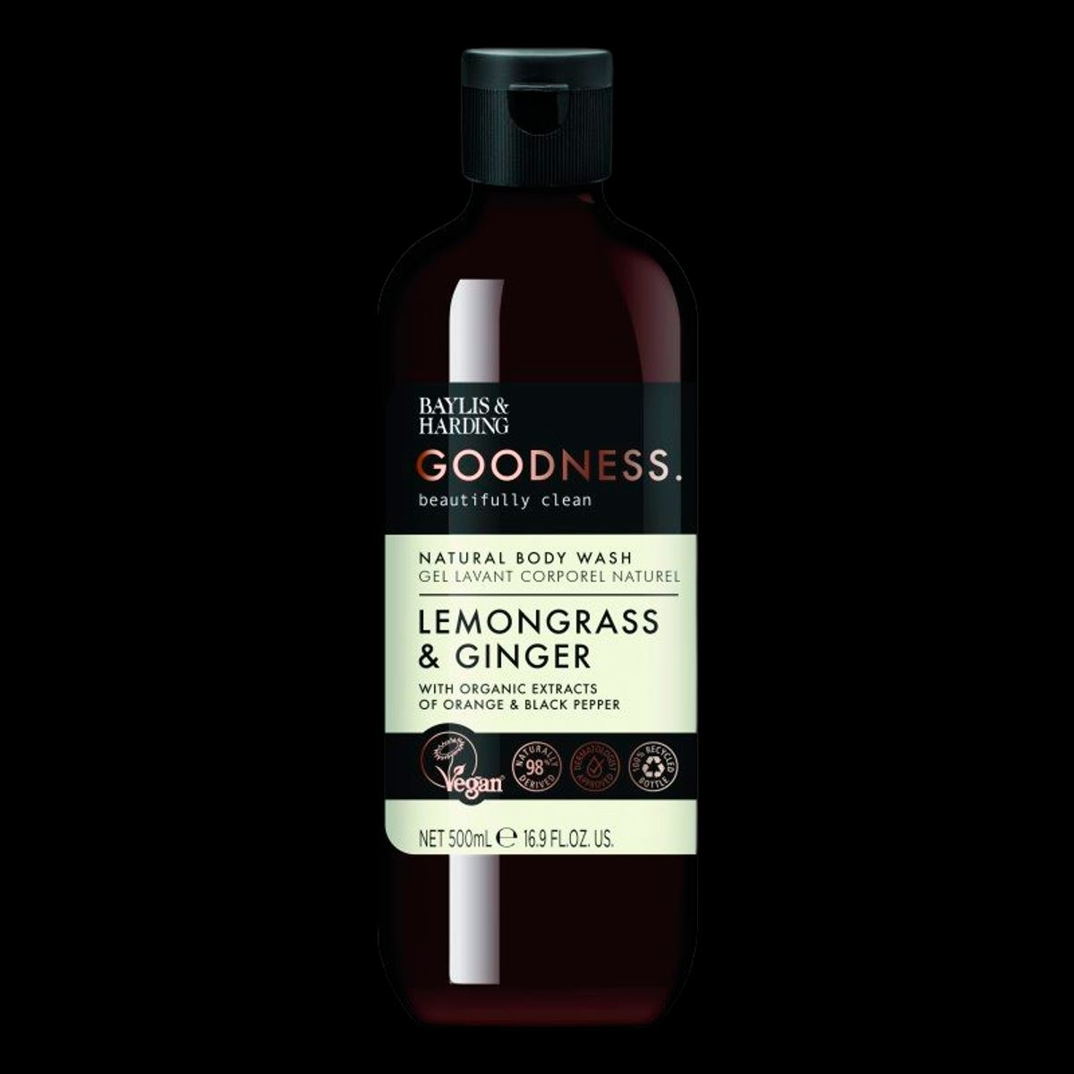 Baylis & Harding Goodness Lemongrass & Ginger Body Wash (500 ml)