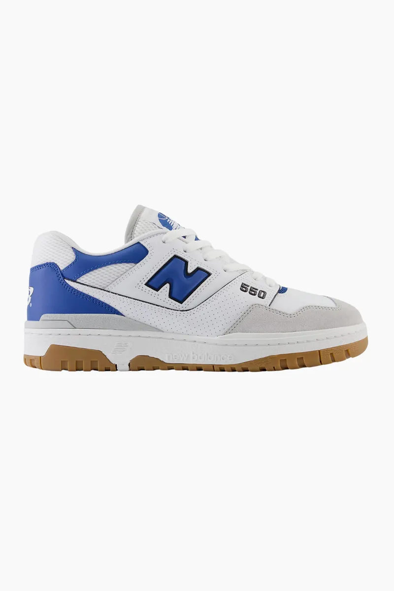 BB550ESA - White/Blue Agate - New Balance - Hvid 37 1/2