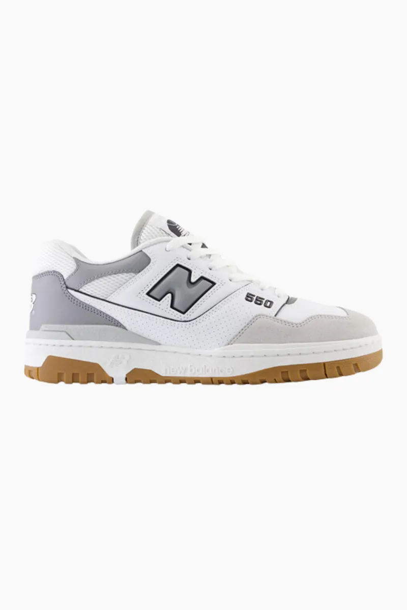 BB550ESC - White/Slate Grey - New Balance - Hvid 37 1/2