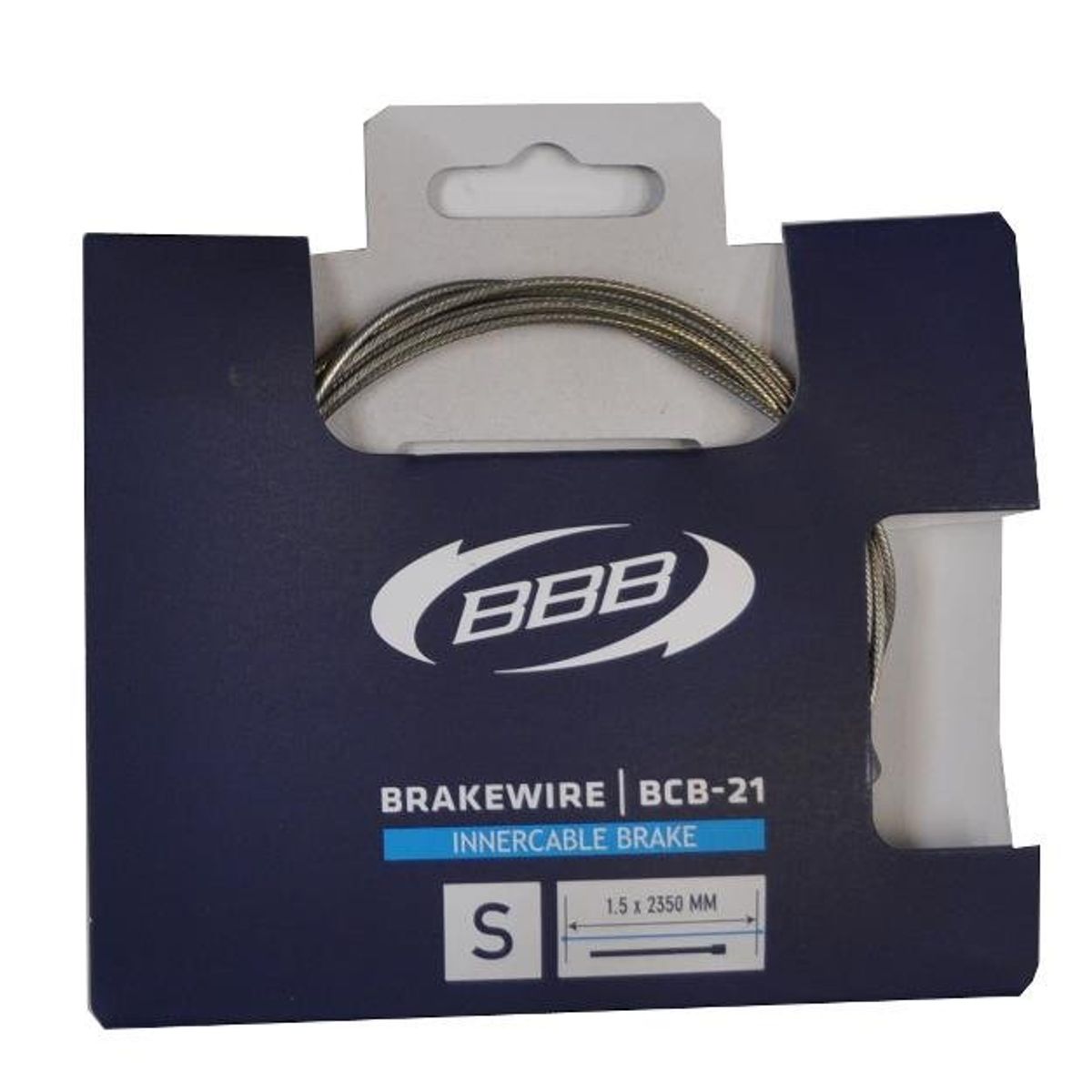 BBB MTB/V-Bremse Bremsewire 235cm med cylinder nippel