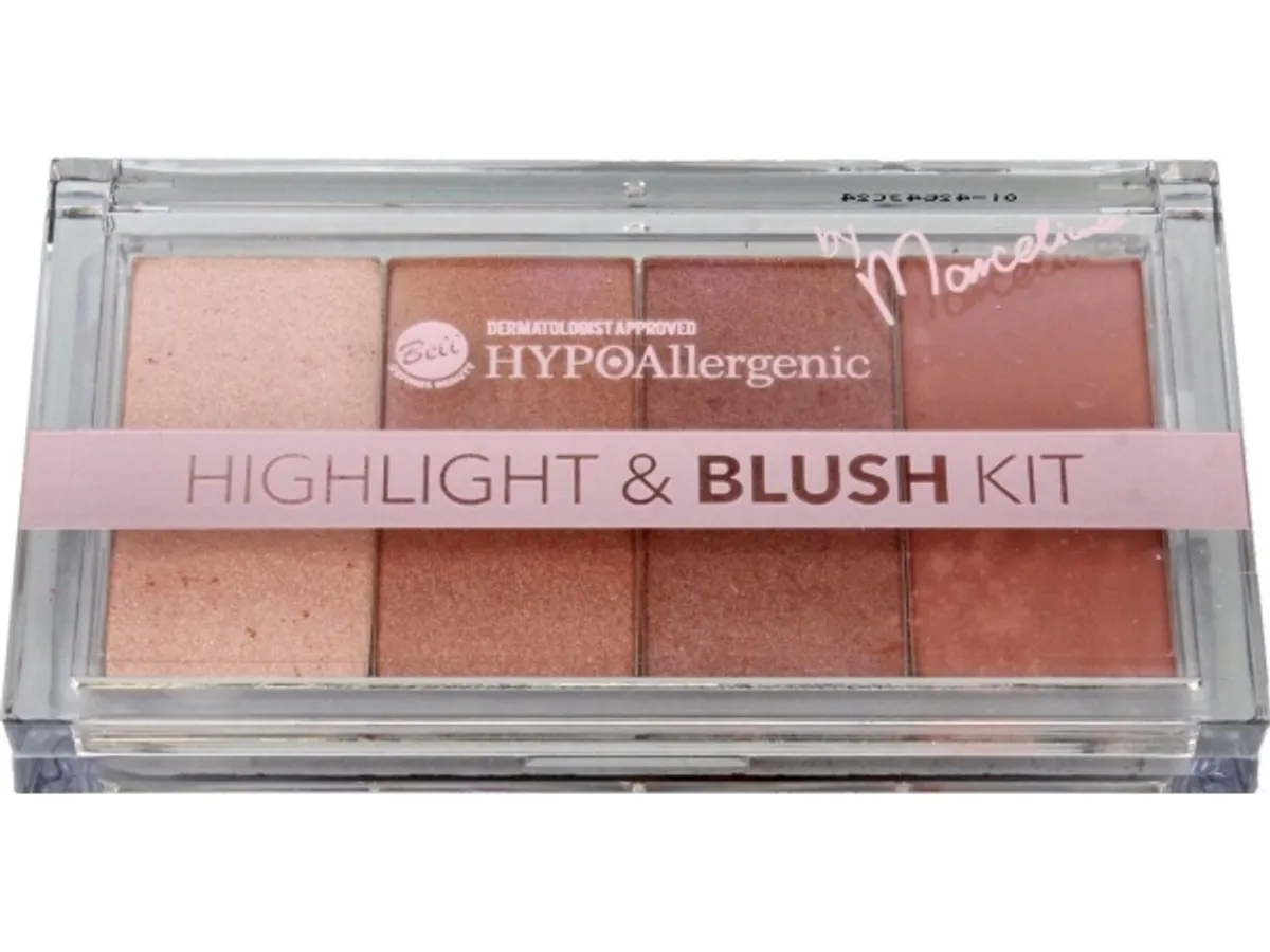 Bell Bell Hypoallergenic Highlight & Blush Kit Set Of Highlighters And Blush 20G