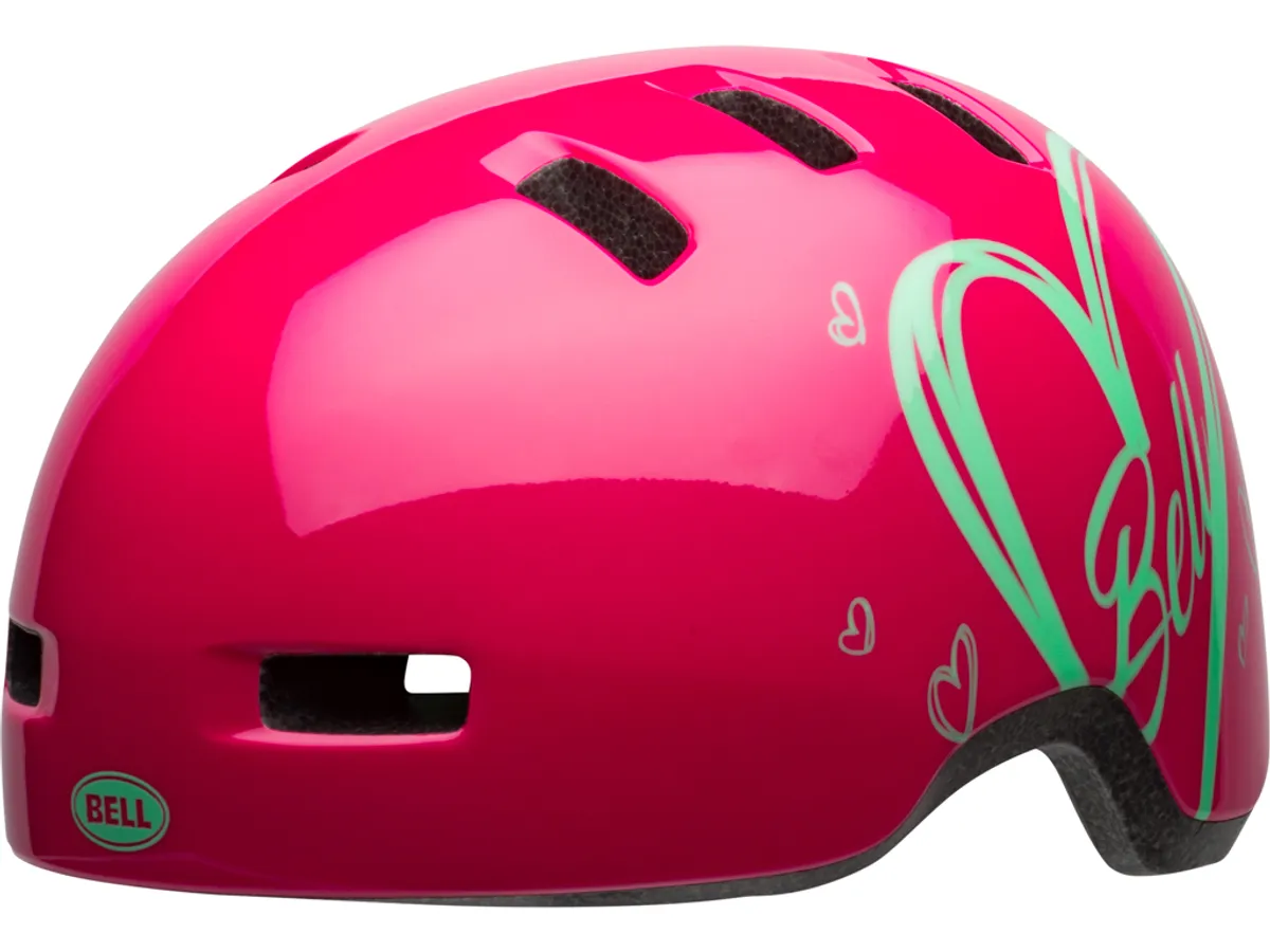 Bell Lil Ripper - Cykelhjelm - Adore Glans Pink - Str. 45-52 cm