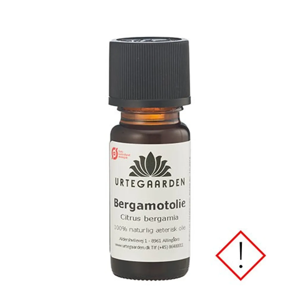 Bergamotolie Økologisk - 10 ml - Urtegaarden