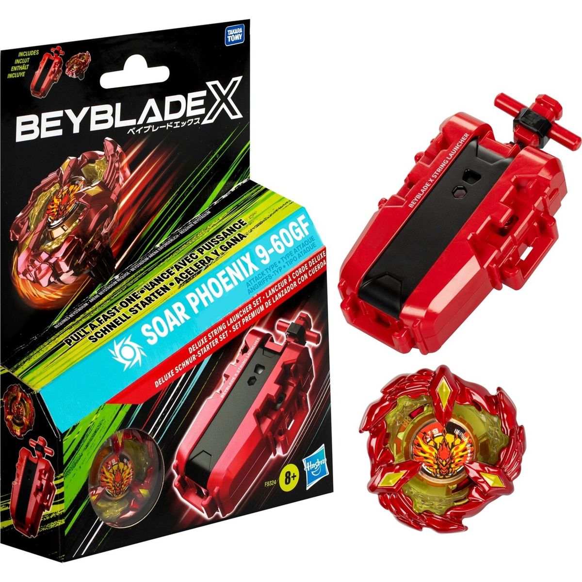 Beyblade - Bbx Deluxe String Launcher Set (f9324eu4)