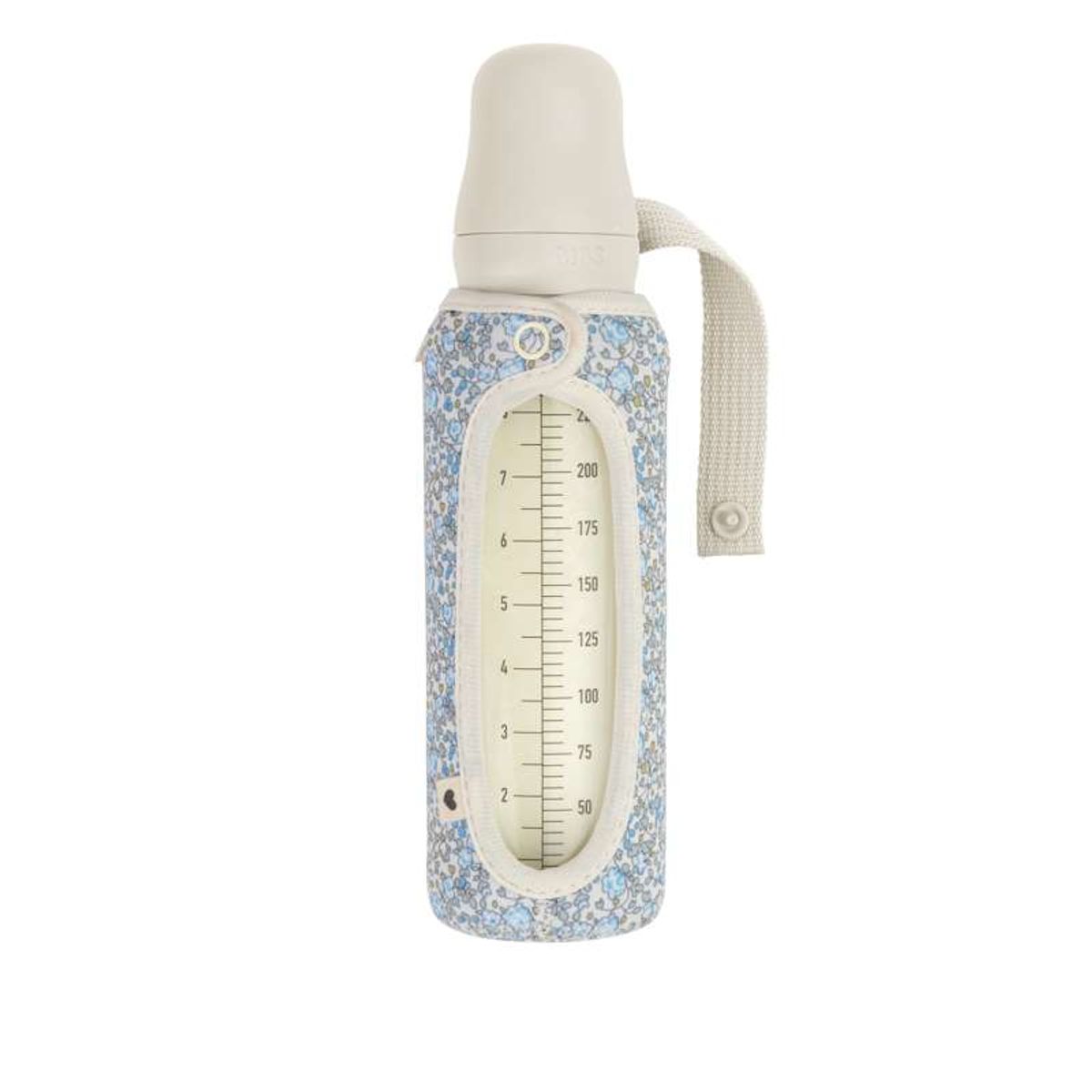 BIBS Bottle - Sleeve til Sutteflaske - Stor - 225 ml. - Eloise/Ivory