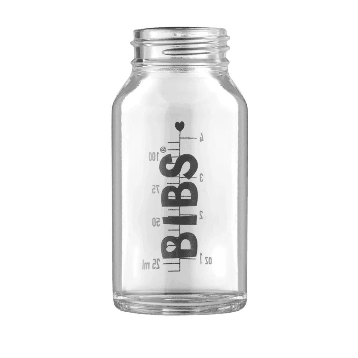 Bibs Glasflaske - 110 ml.