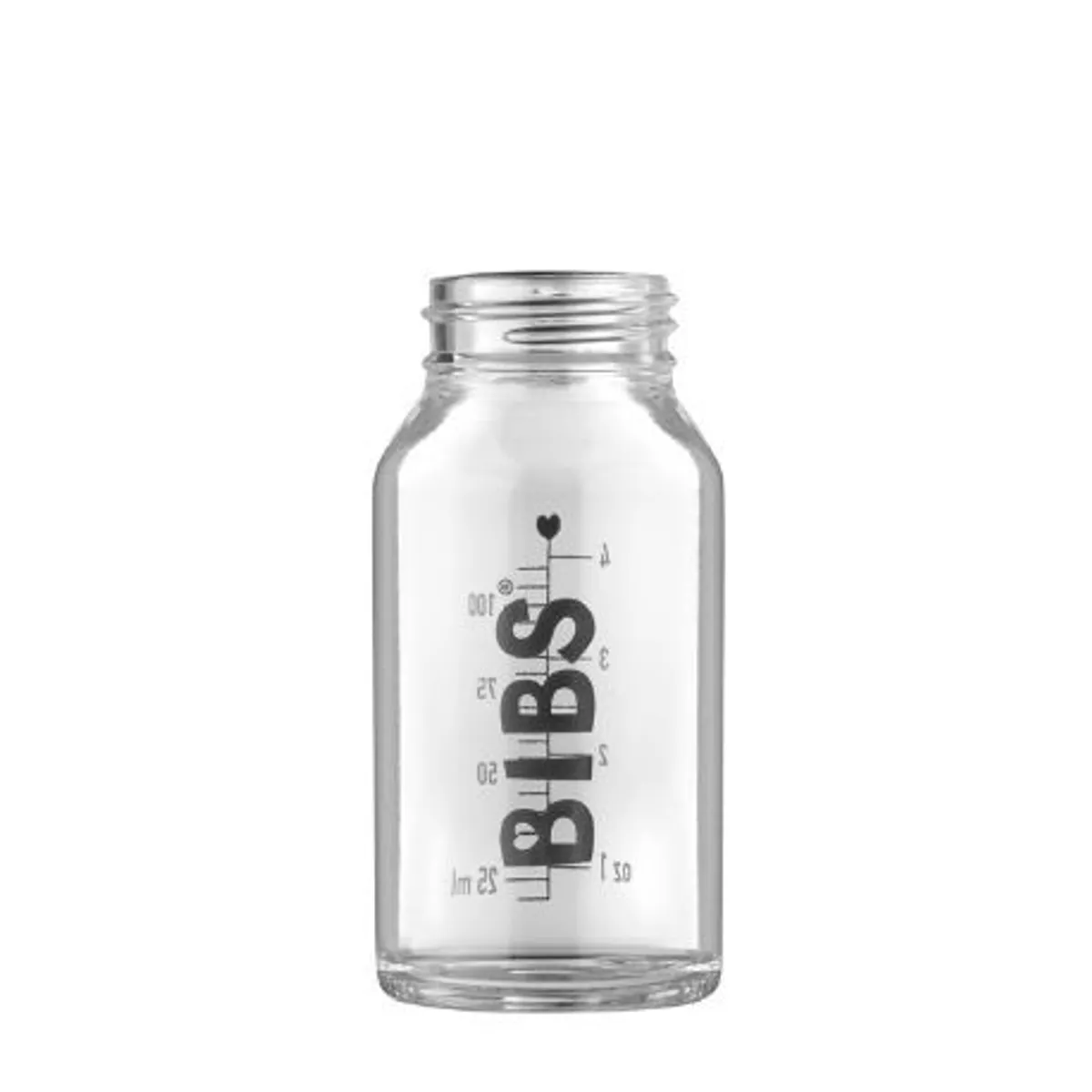 Bibs Glass Bottle, Sutteflaske I Glas, Del Af Et Sæt, 110 Ml.