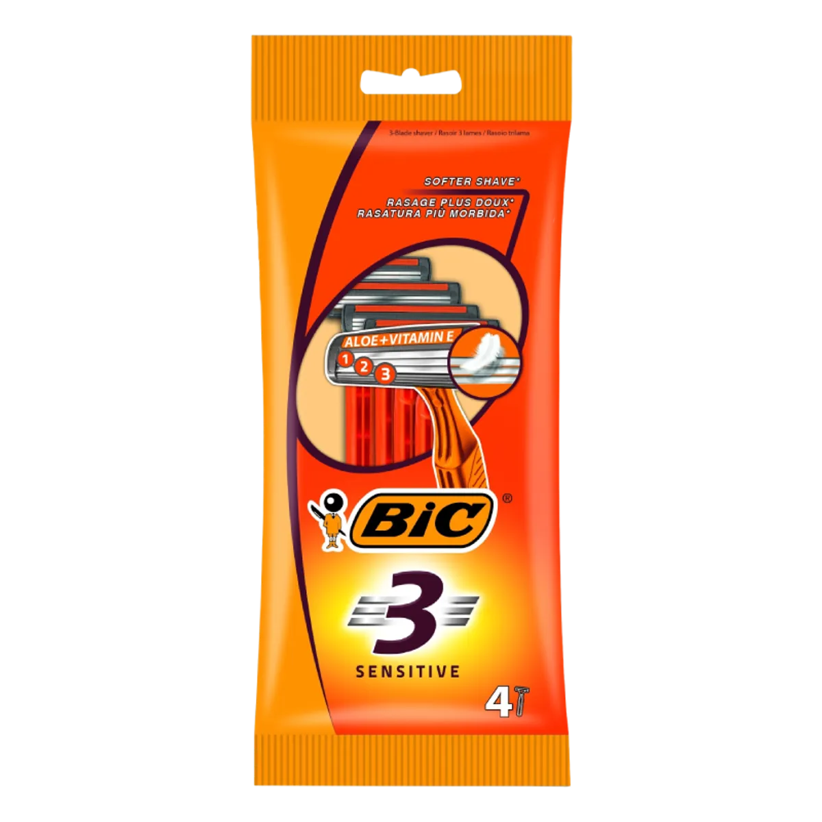 BIC Comfort 3 Skraber (4 stk)