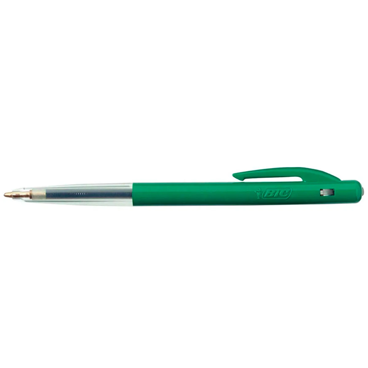 BIC M10 Clic kuglepen medium - Grøn - 0,1mm