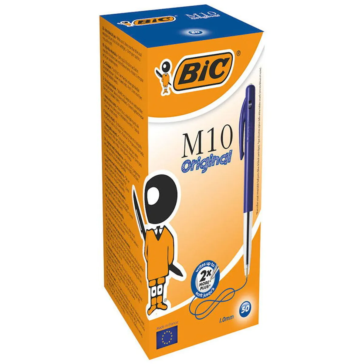 BIC M10 kuglepen 0,32mm blå