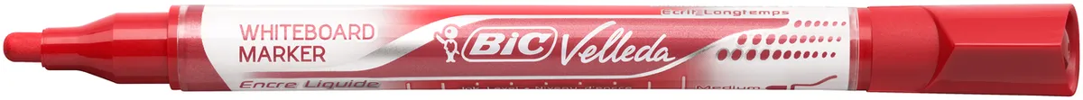 BIC Velleda Whiteboard marker rød 1,5 mm