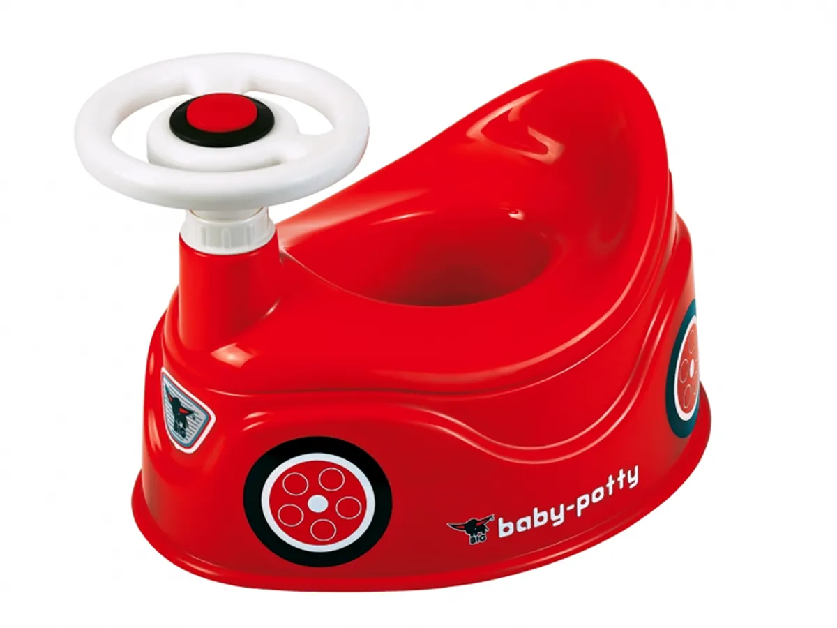 Big Baby Potty, Rød, Plast, Billede, Baby-Potty, Dreng/Pige, 1 År