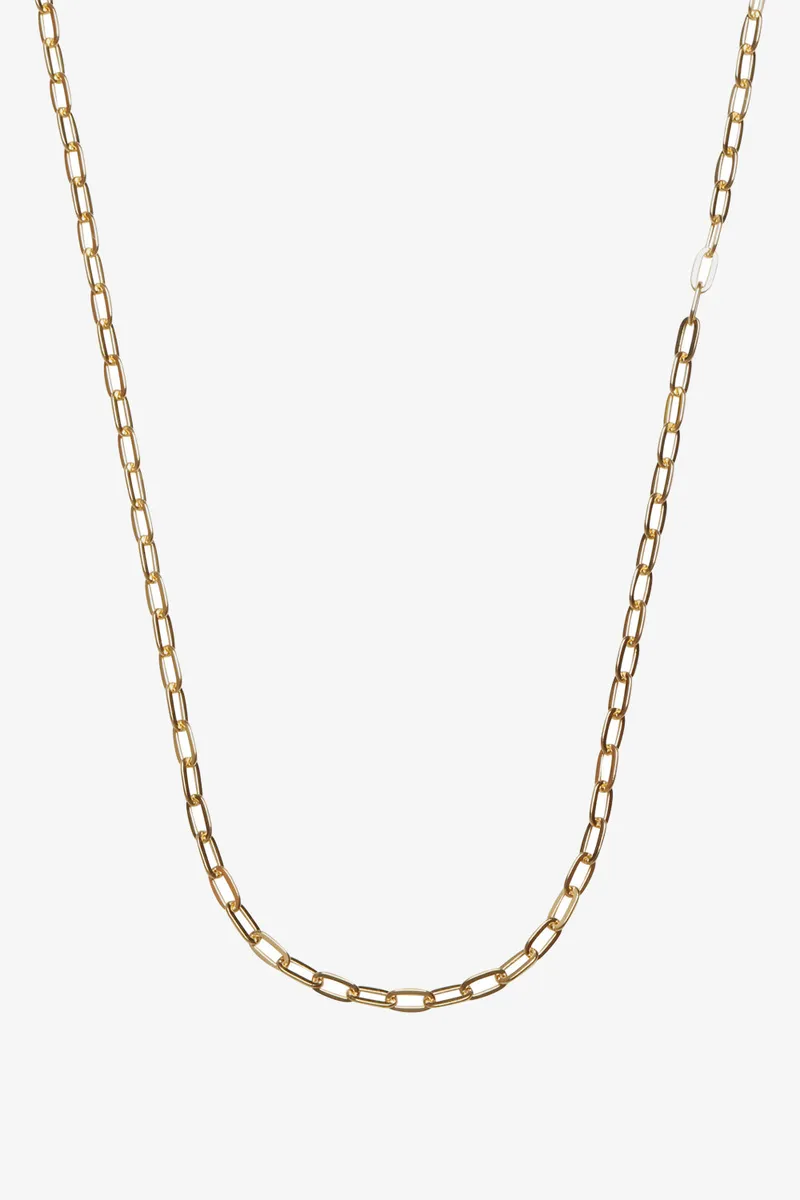 Big Chunky Pendant Chain - Gold - Stine A - Guld One Size