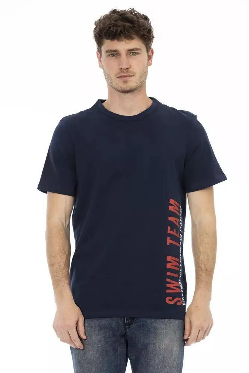 Bikkembergs Army Cotton Blend Printed T-shirt