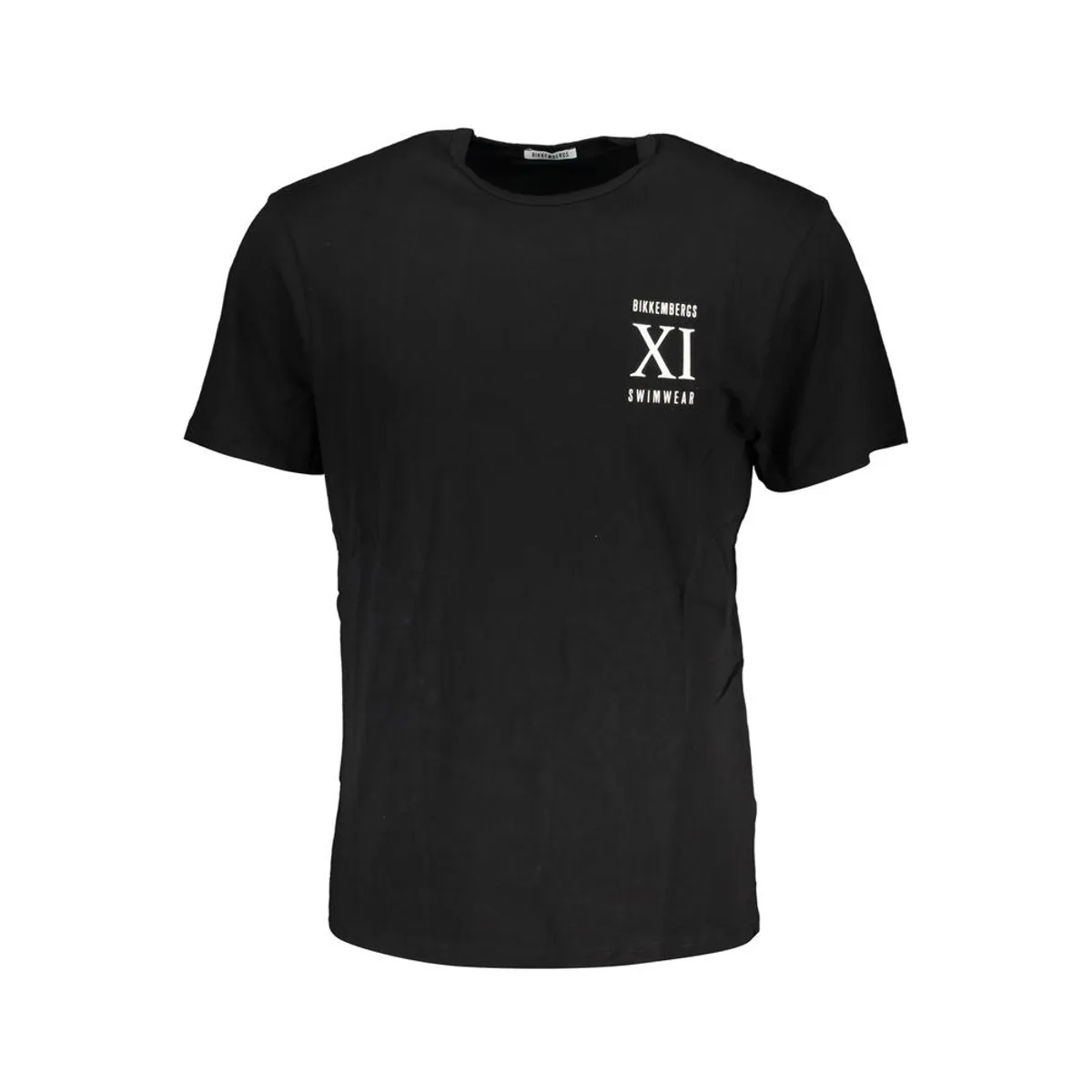 Bikkembergs Black Bomuld T-Shirt