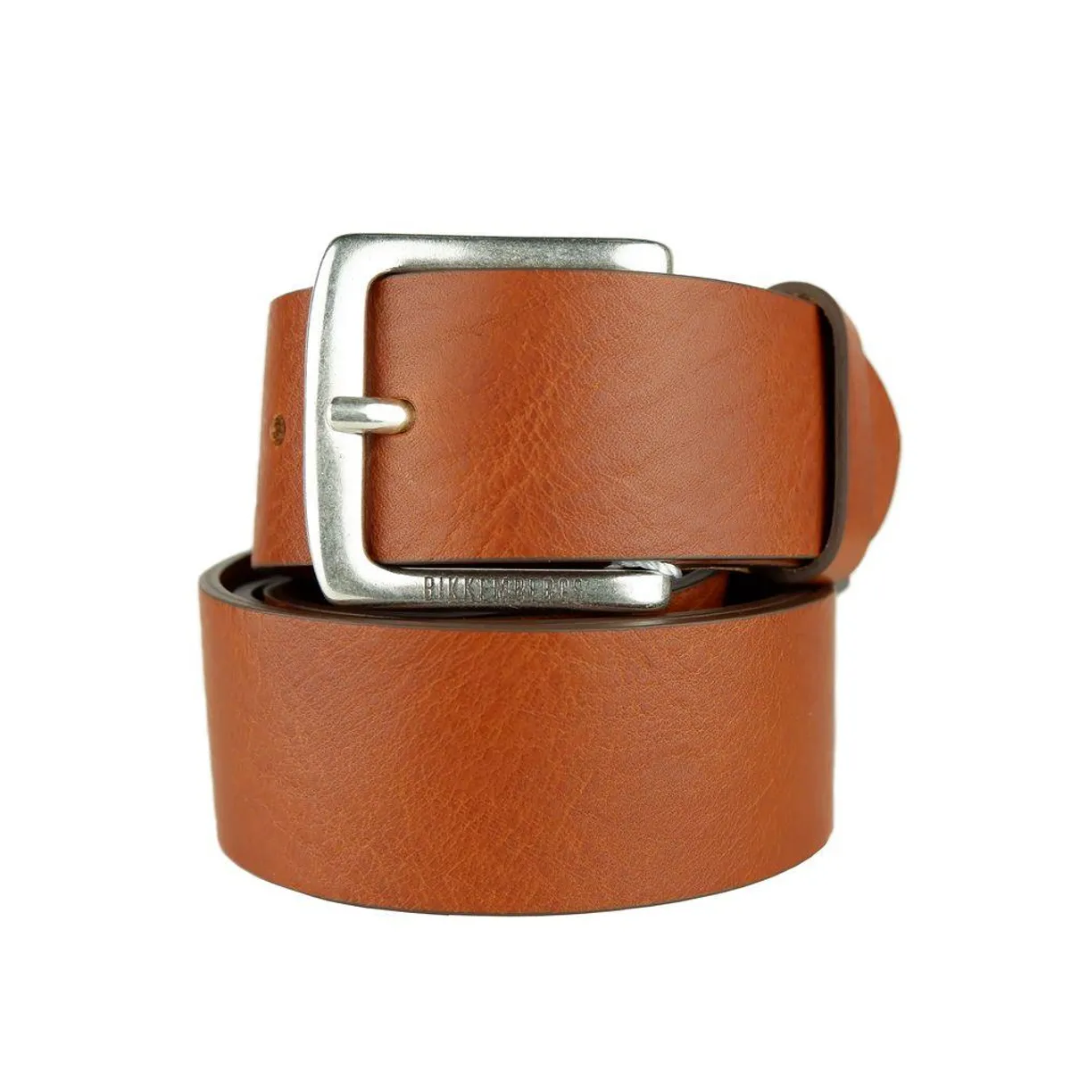 Bikkembergs Elegant Cognac Leather Belt for Herre