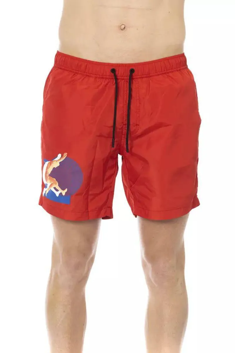 Bikkembergs Rød Svømmeshorts