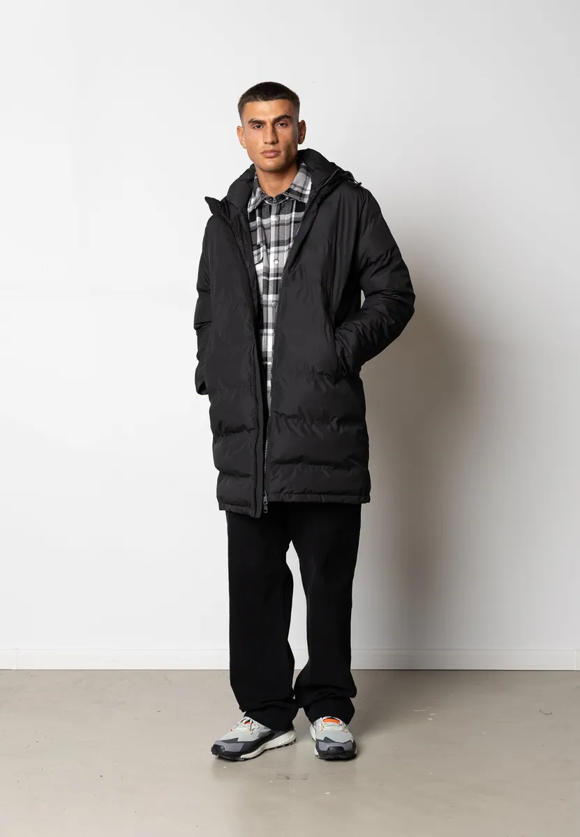 BIRK LONG JACKET - Black