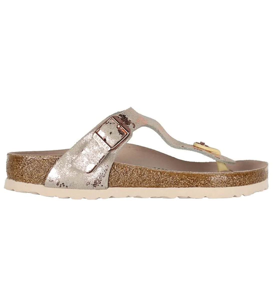 Birkenstock Sandaler - Gizeh - Vintage Metallic Rose