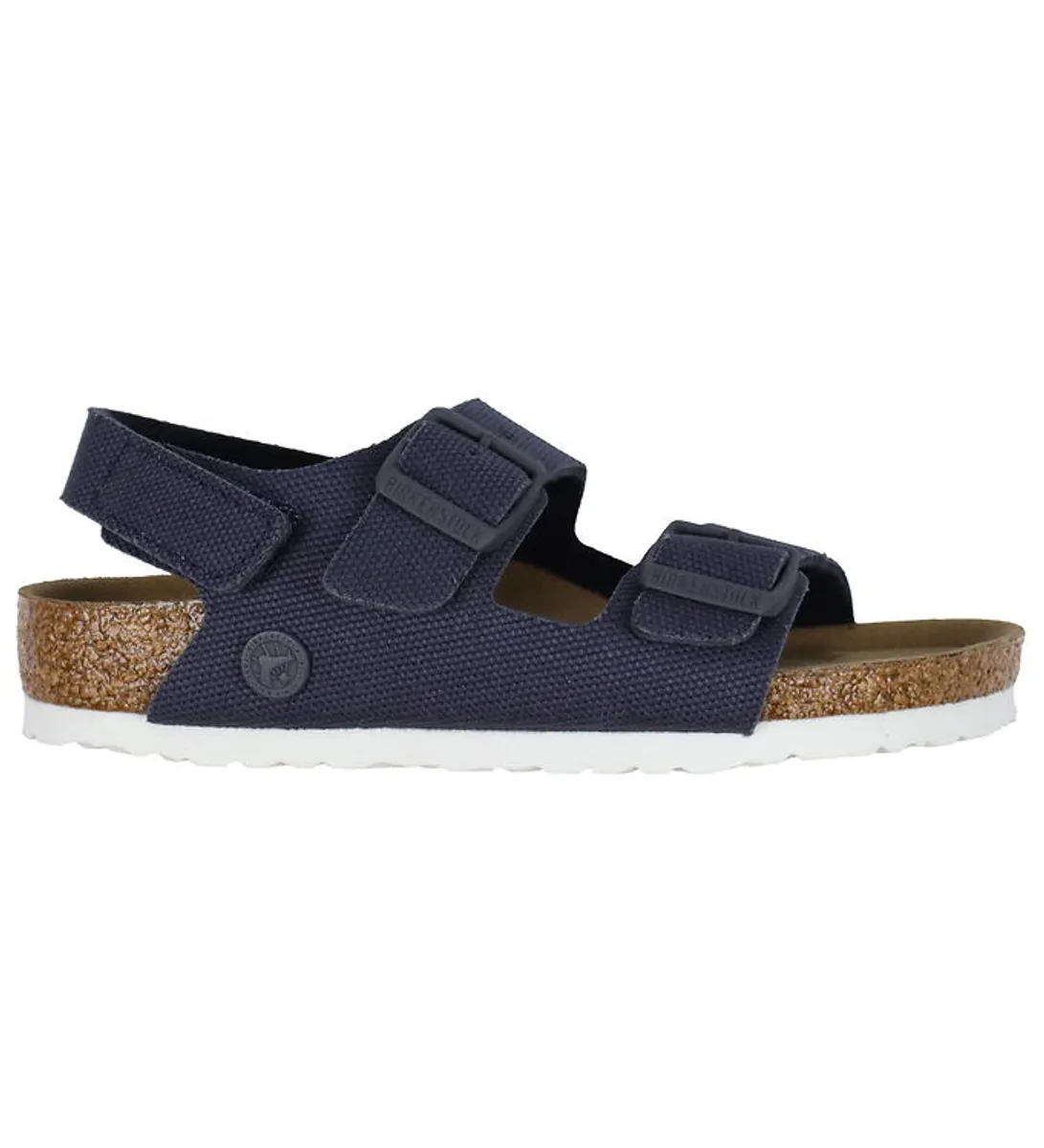 Birkenstock Sandaler - Milano HL Rivet Logo - Vegan Canvas Midni