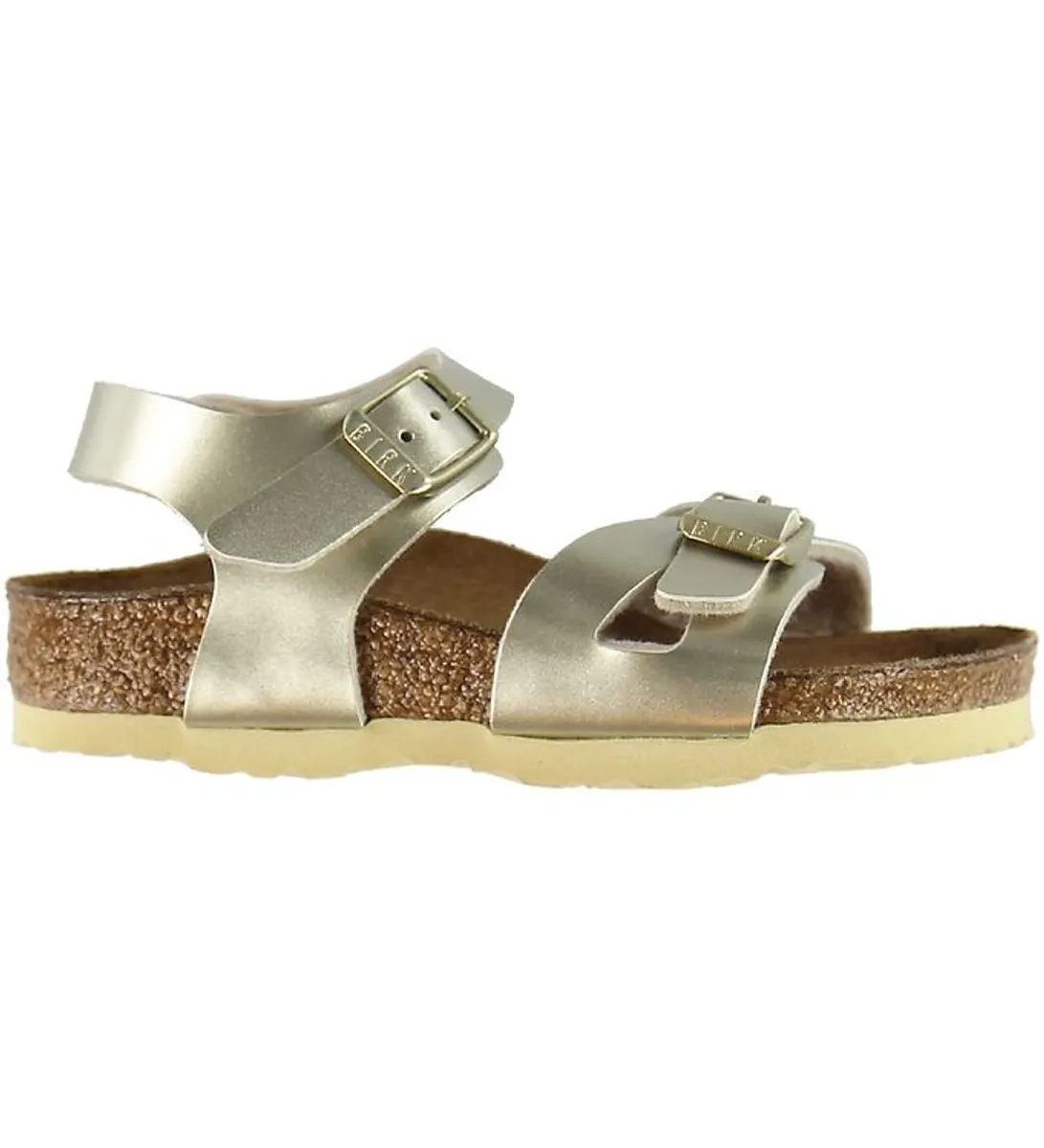 Birkenstock Sandaler - Rio - Metallic Gold