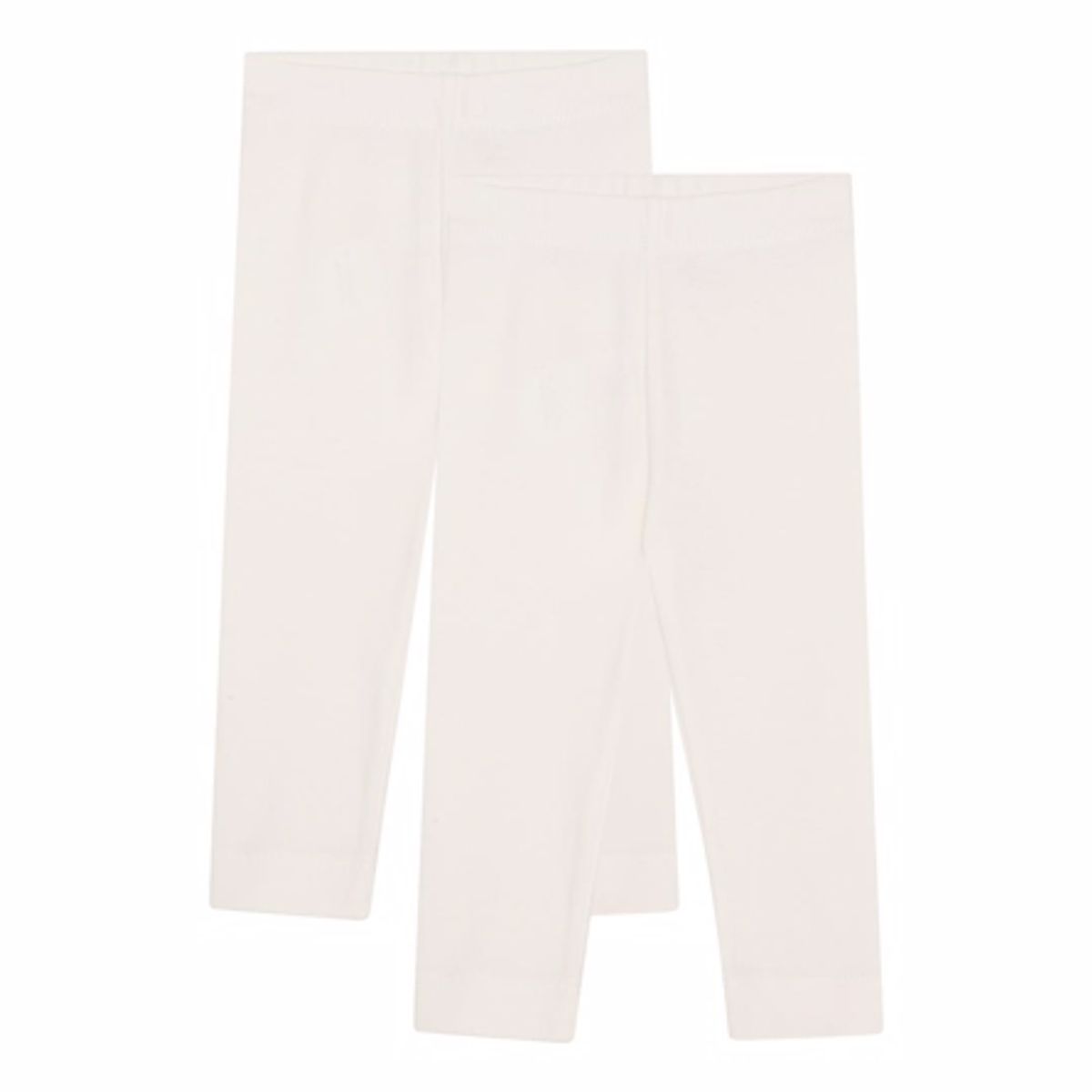 BIRKHOLM 2-Pak Leggings Cremet Hvid