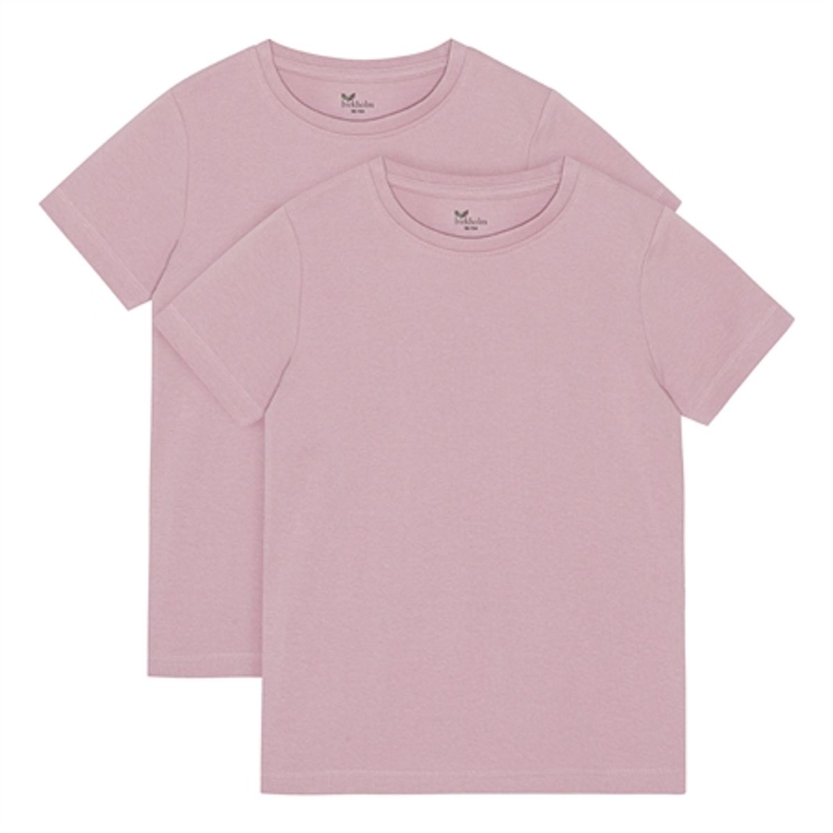 BIRKHOLM 2-Pak T-shirts Skygge Rosa