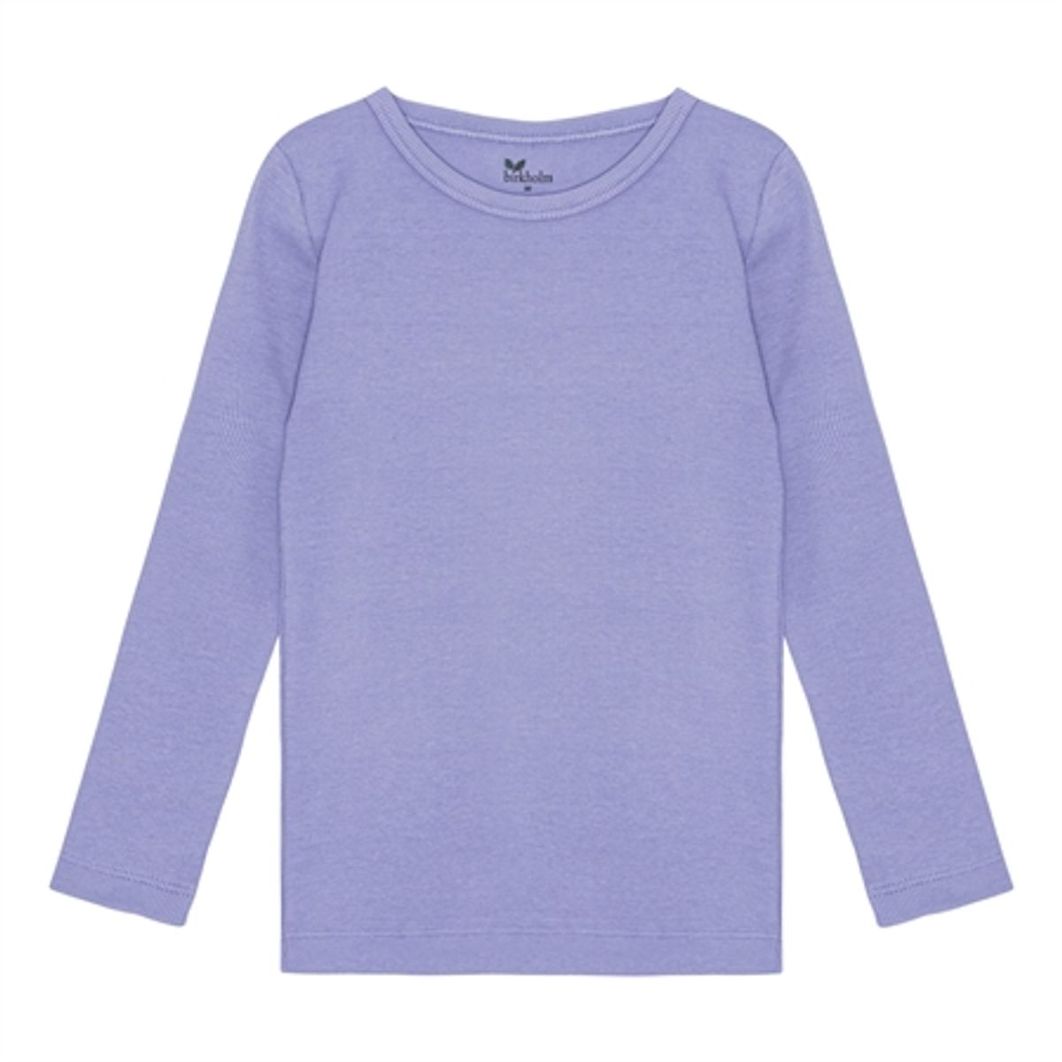 BIRKHOLM Rib Bluse Lavendel Lilla