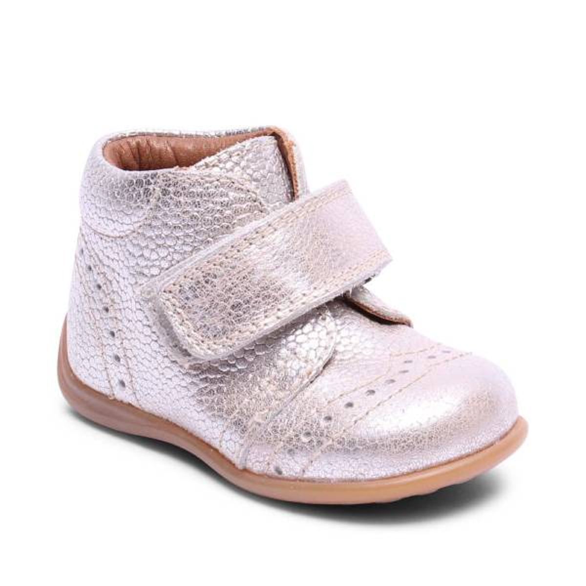 Bisgaard - Begyndersko Prewalker Velcro - Silver - 19