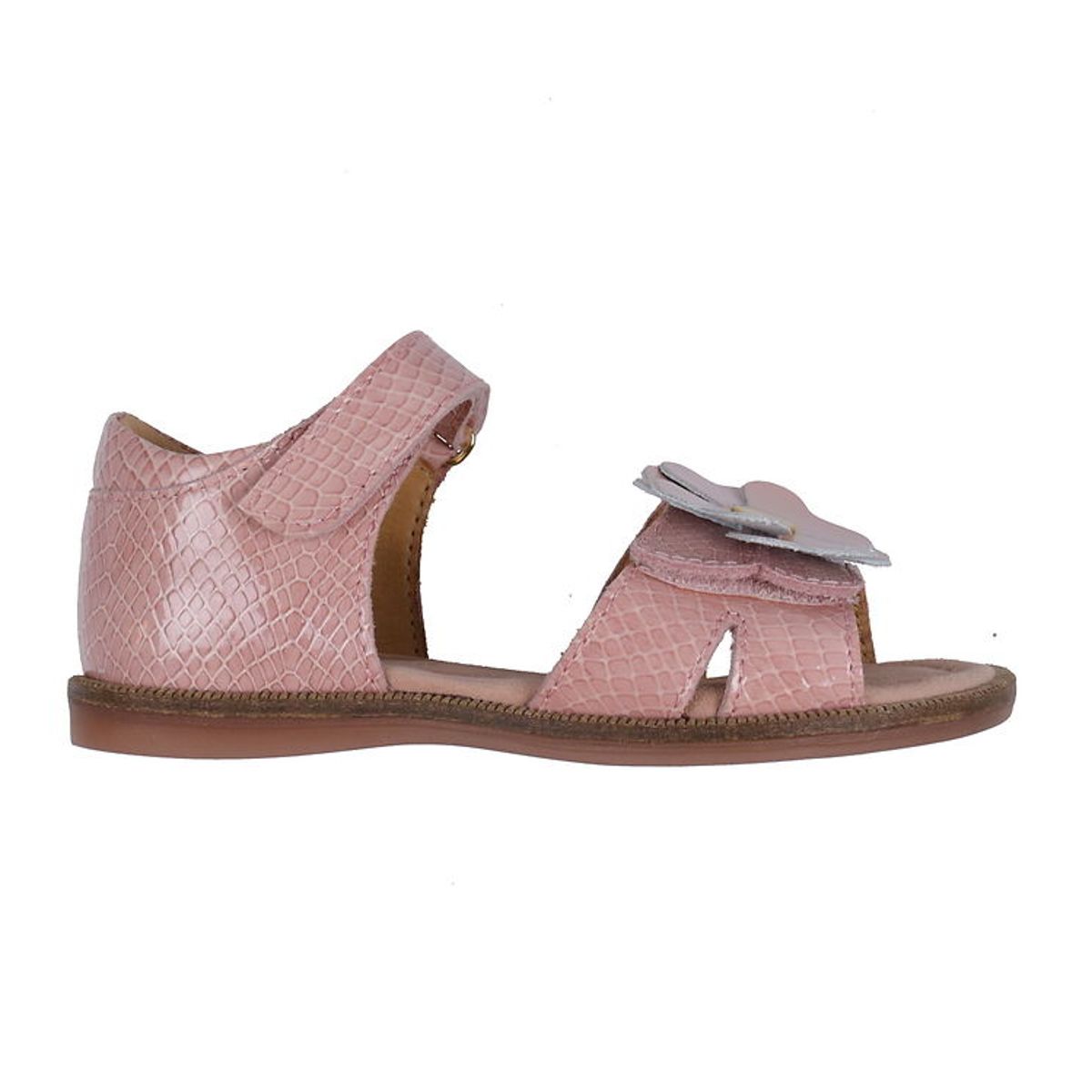 Bisgaard Sandaler - Barbara - Rose Croco