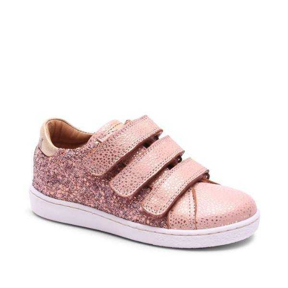 Bisgaard - Sneakers Velcro sko - Blush - 26