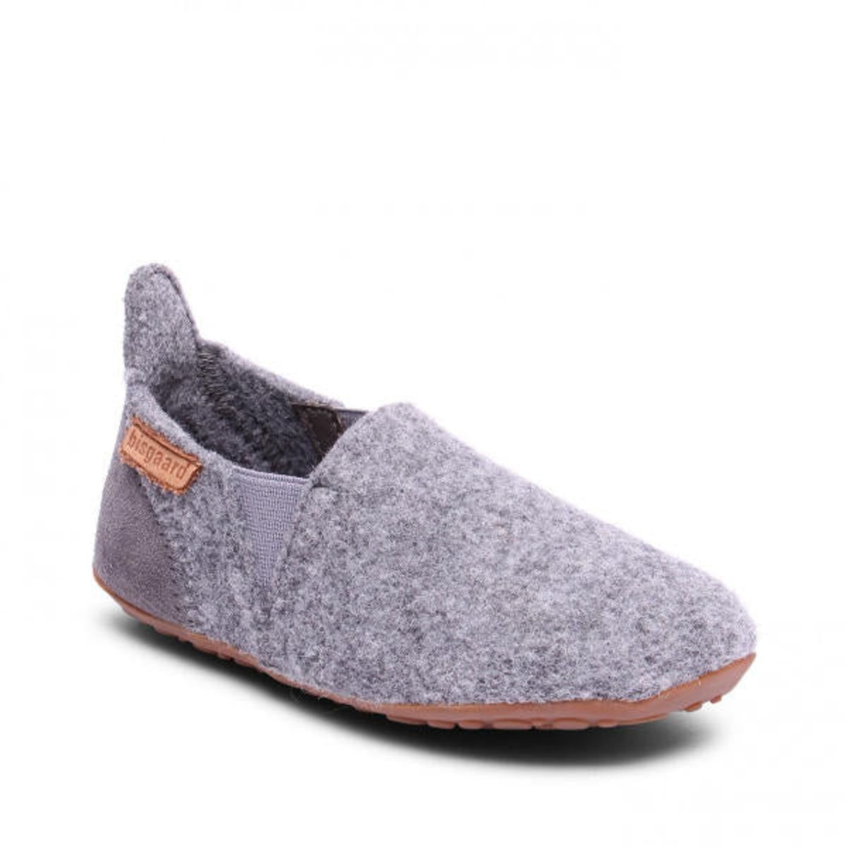 Bisgaard - Uldhjemmesko Wool Sailor - Grey - 25