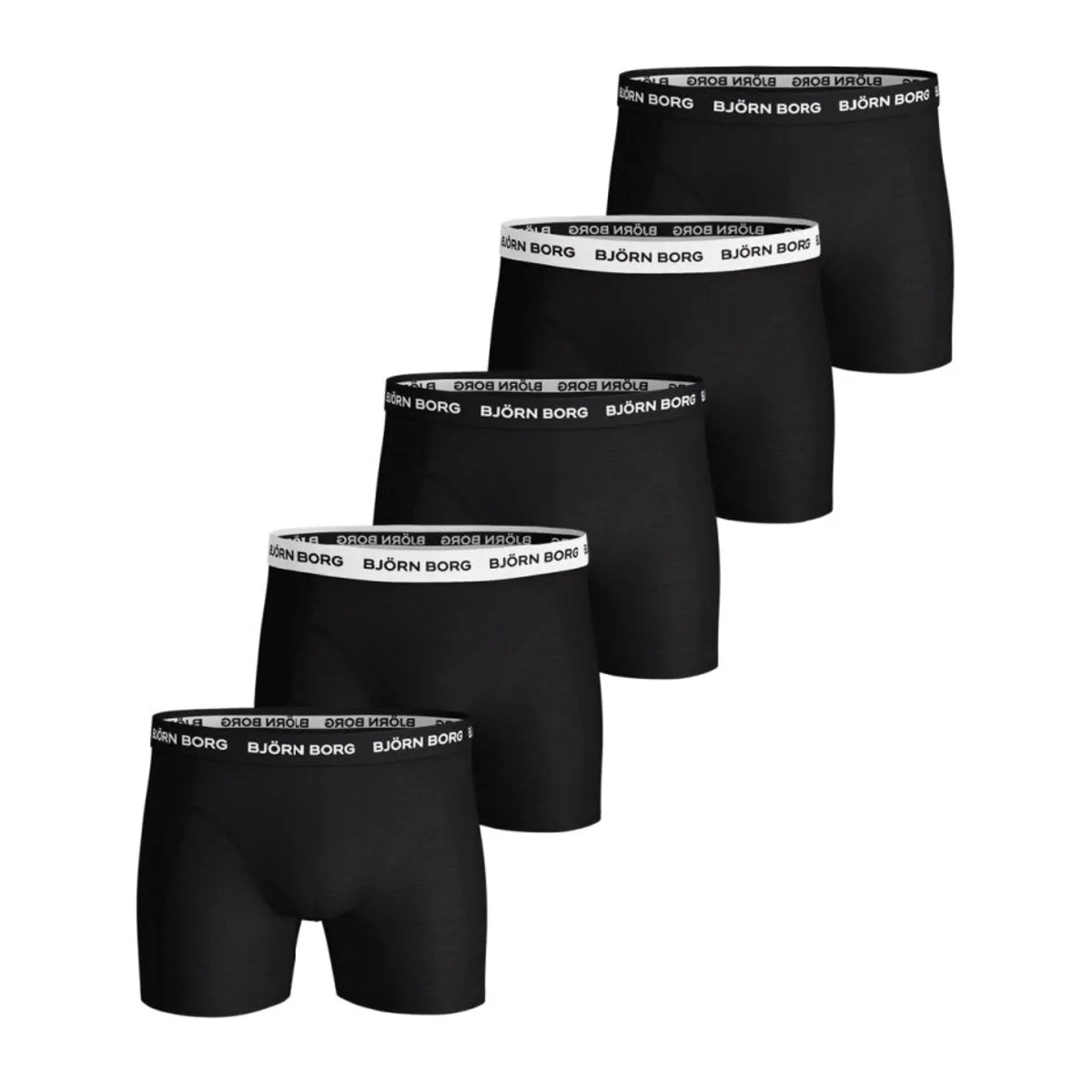 Björn Borg 5-pak boxershorts Sort - demo - WeDoBetter.dk