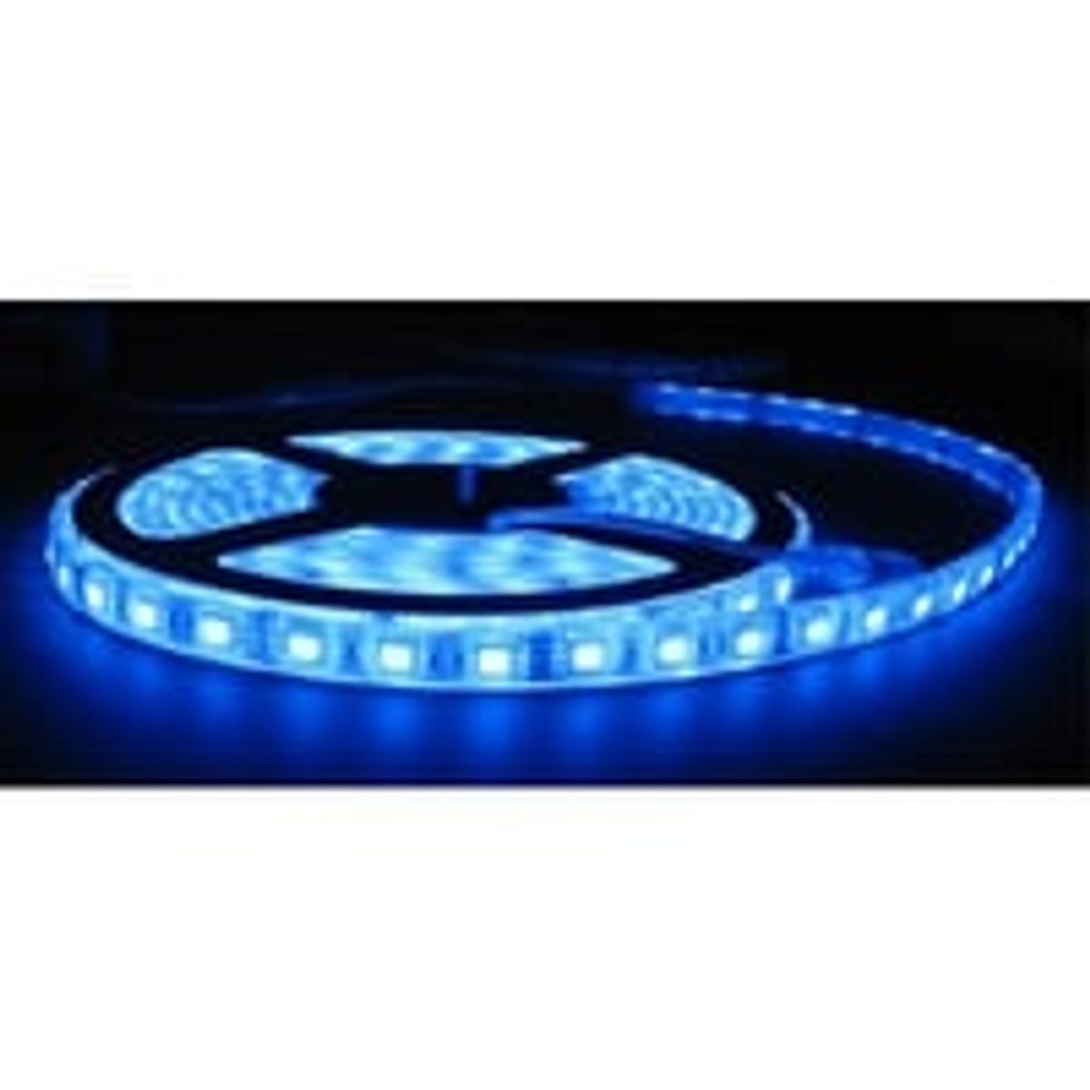 Bl vandtt LED-strips - 5m, 30 LED pr. meter, 12V, IP65