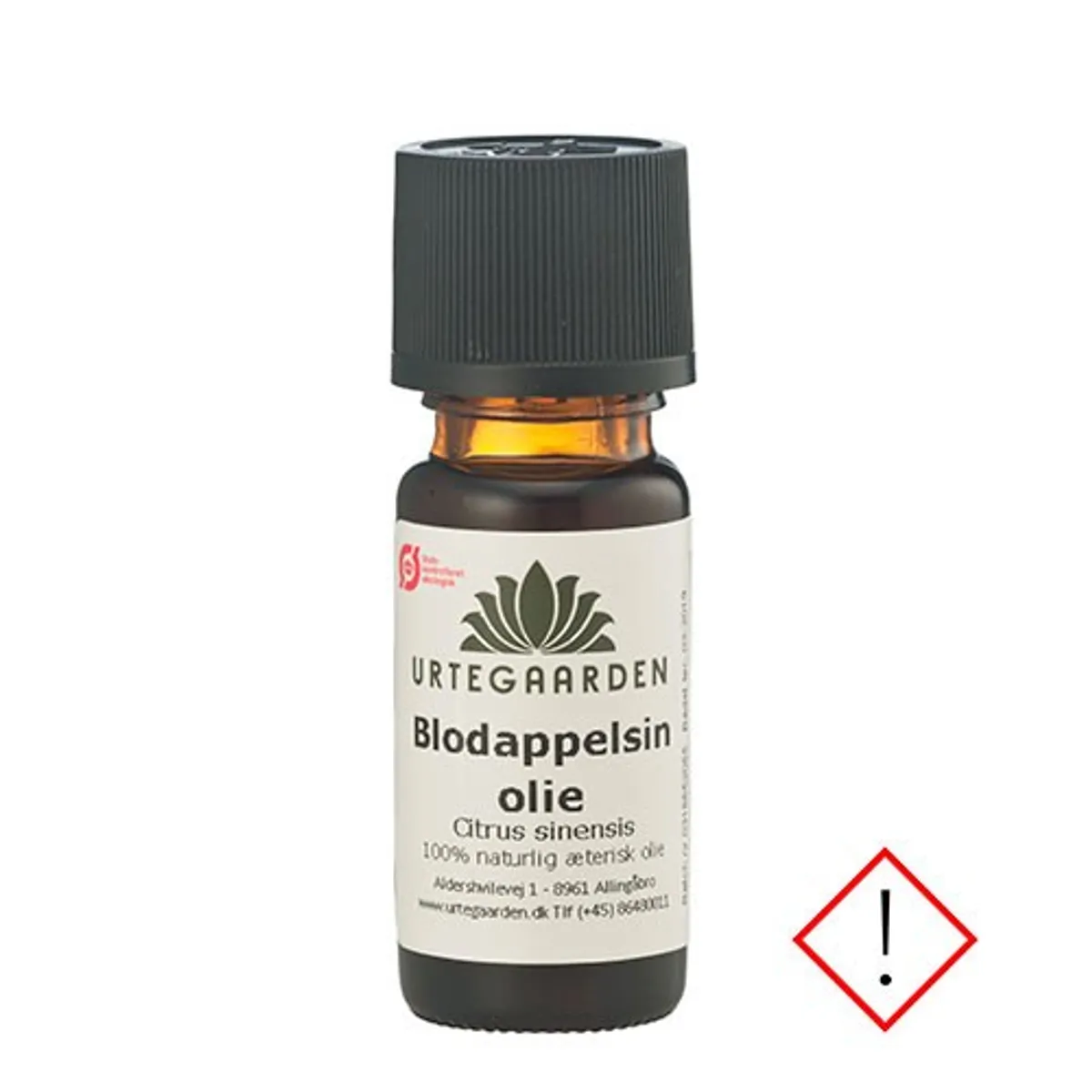 Blodappelsinolie Økologisk - 10 ml - Urtegaarden