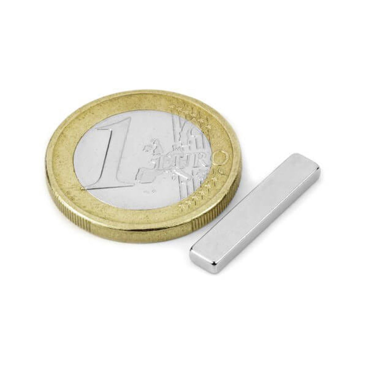 Blokmagnet 20x4x2 mm