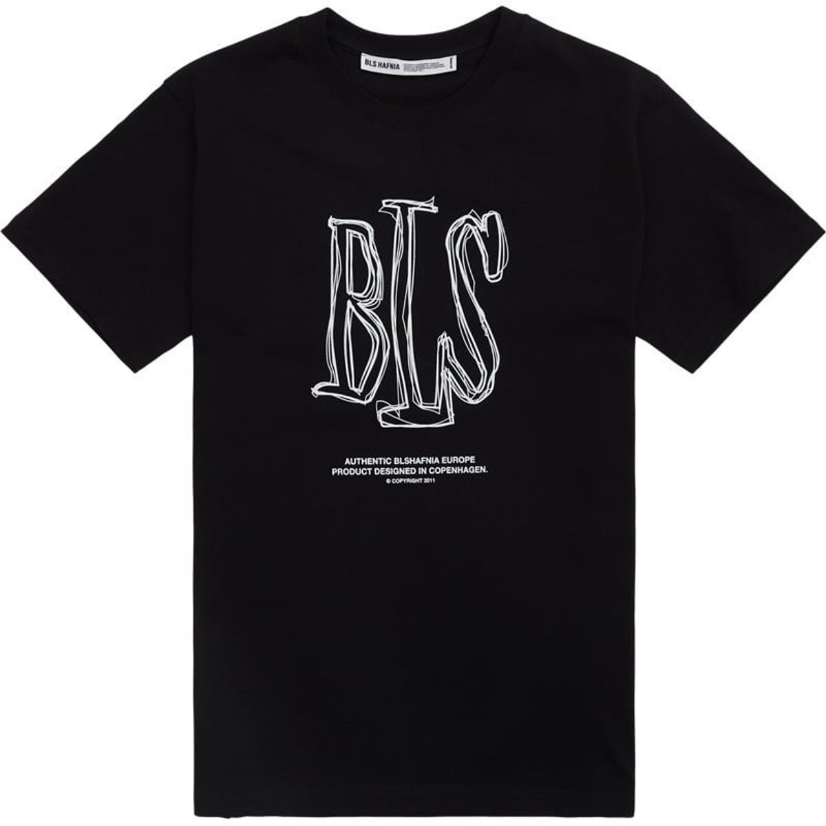 Bls Handwritten Capital T-shirt Sort