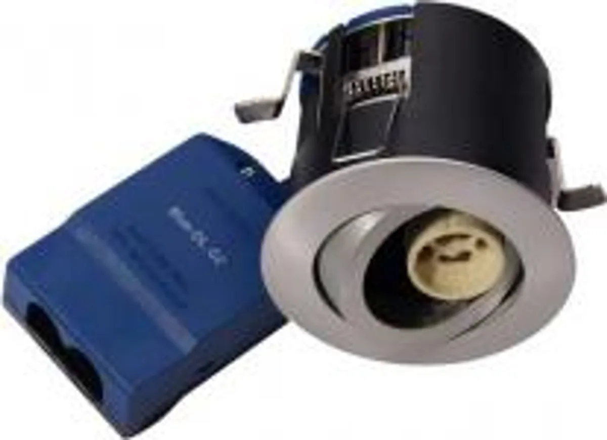 BLUE-DL 66 G2 Outdoor Downlight ø87mm GU10 230v (ex.lyskilde), Børstet alu.