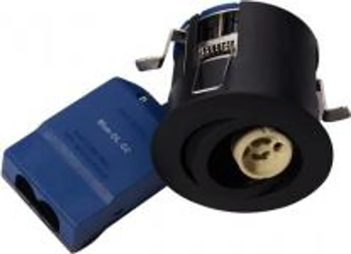 BLUE-DL 66 G2 Outdoor Downlight ø87mm GU10 230v (ex.lyskilde), mat sort