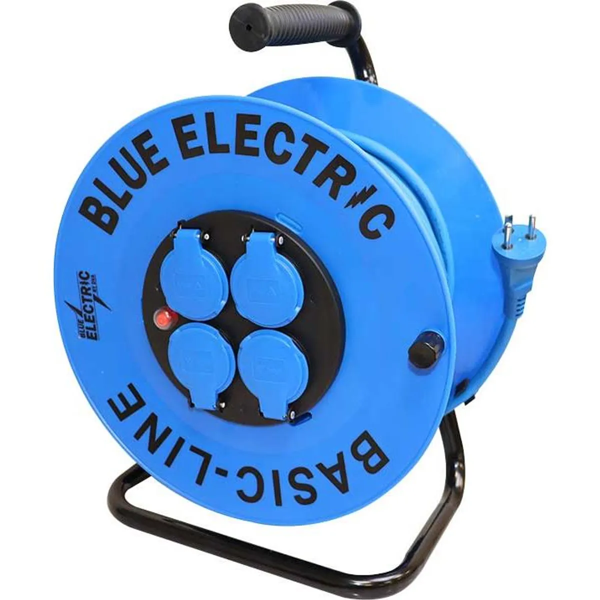 Blue electric kabeltromle Basicline - 25 m