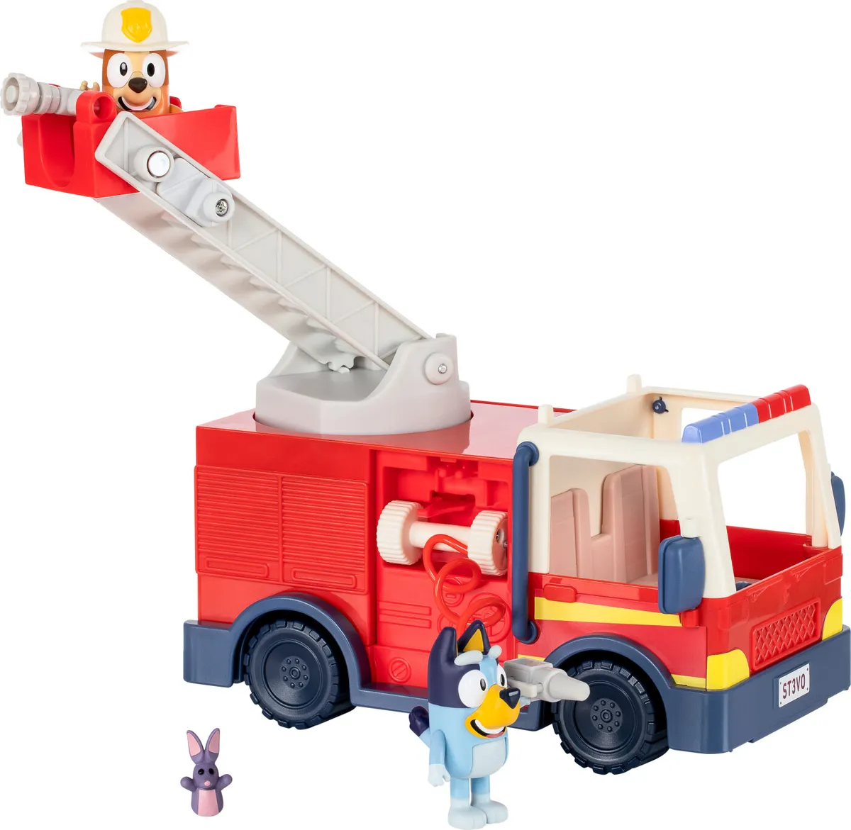 Bluey - Firetruck Legesæt Med Figurer