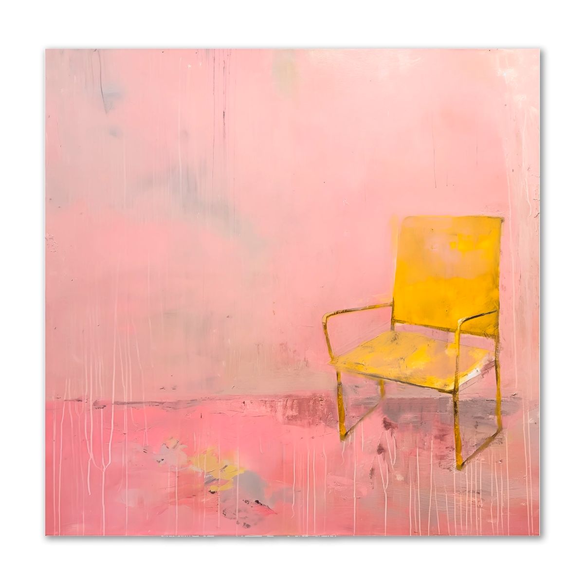 Blush Room - 100x100 cm. - Ingen