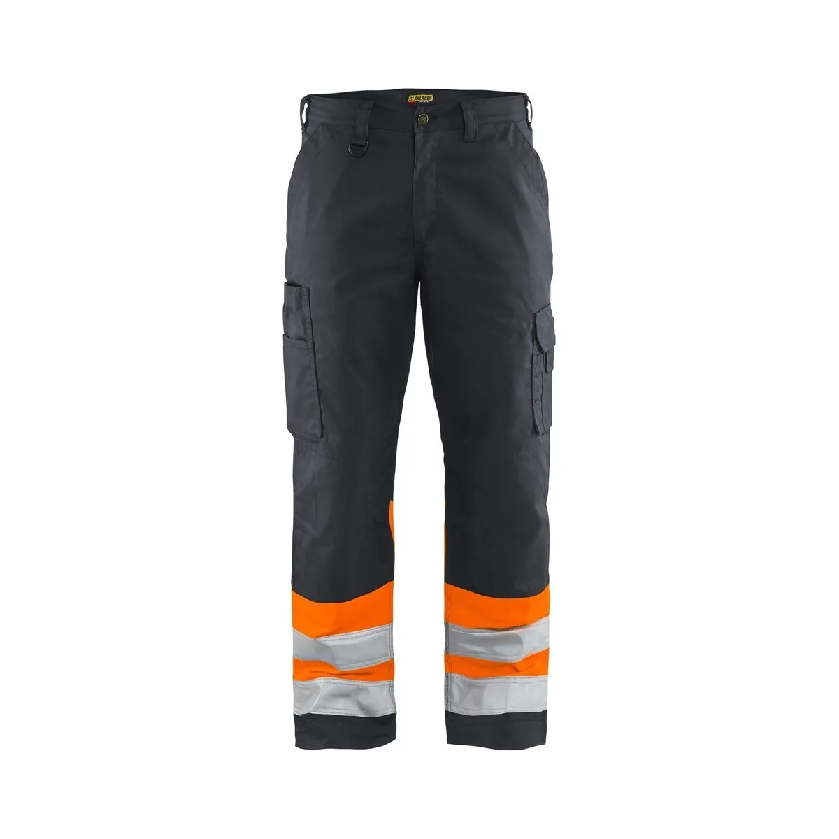 BLÅKLÄDER 1564 High Vis Buks - Mellemgrå/High Vis Orange Herre