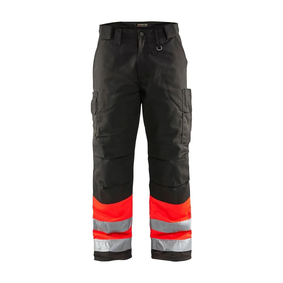 BLÅKLÄDER 1862 High Vis Vinter Buks - High Vis Rød/Sort herre