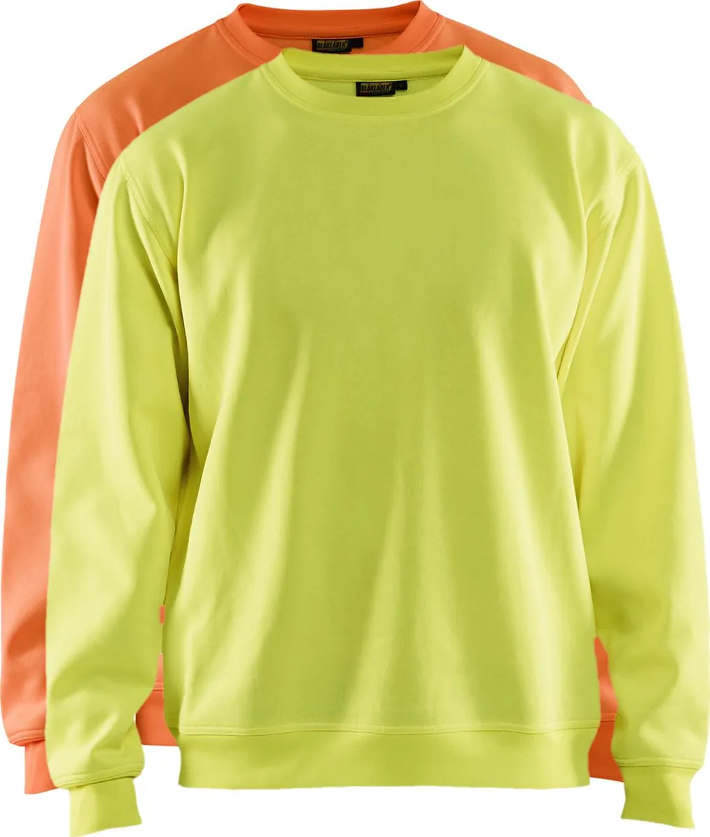 Blåkläder 3401 High Vis Sweatshirt / High Vis Sweatshirt - 4XL - High Vis Orange