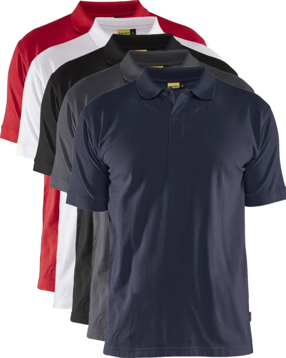 Blåkläder 3435 Poloshirt / Poloshirt - 3XL - Rød