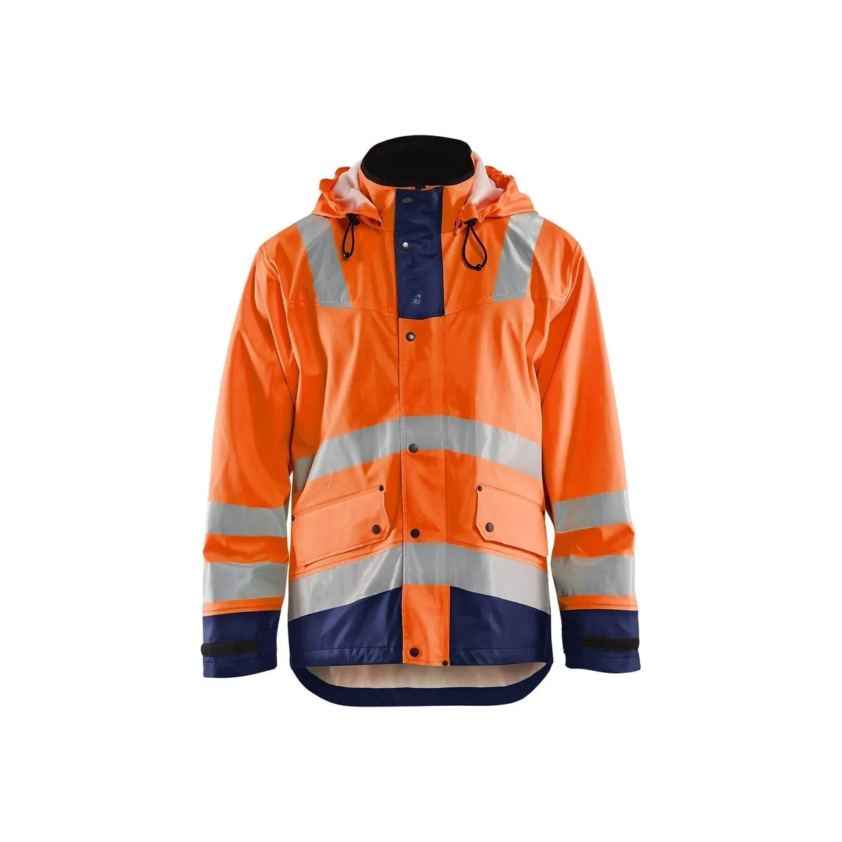 BLÅKLÄDER 4302 High Vis Regnjakke LEVEL 2 Herre